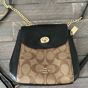 Coach mini backpack